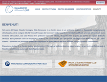 Tablet Screenshot of immaginebenessere.it